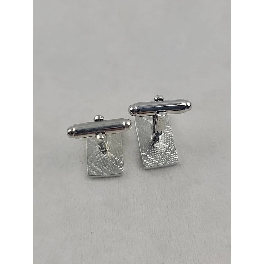 Rolls Royce Silvertone Cufflinks New Without Tags